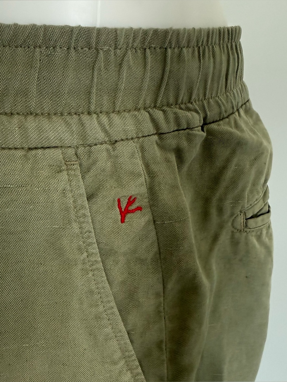 Isaia Drawstring Shorts - Picture 3 of 9